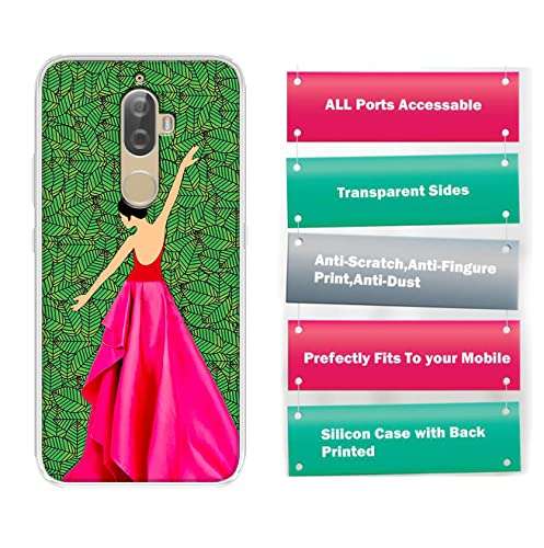 Amazon Brand - Solimo Designer Multicolor Girl Smile Design Printed Soft Back Case Mobile Cover for Lenovo K8 Plus 3