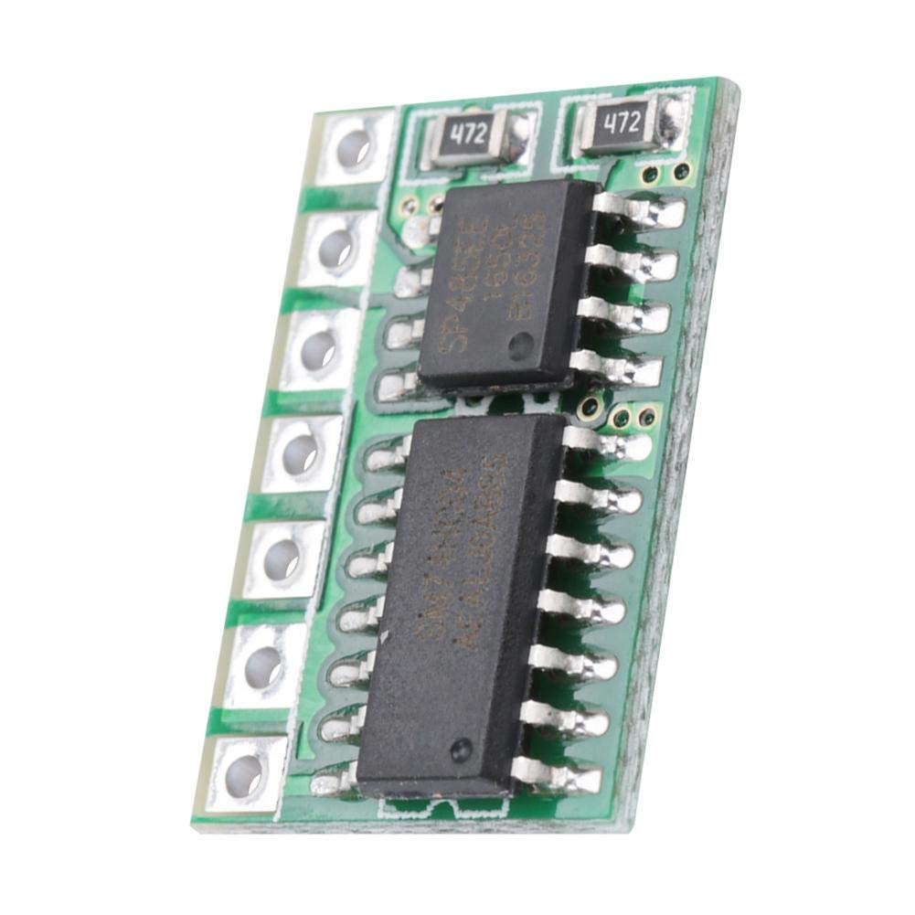 Transceiver Converter Module, Process DC 3.3V Compact Size Automatic Control R411B01 Transceiver Converter UART Serial for Humidity Sensor(5V) 6