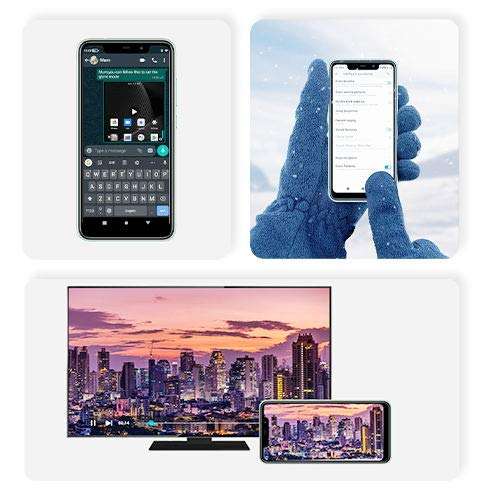 OUKITEL Smartphones Unlocked, C22 Unlocked Cell Phone 128GB+4GB, 4000mAh Battery, 5.86inch, Dual 4G Phone Android 10, 13MP Triple Cameras, Face ID&Fingerprint Unlock, US Version (Green) 6