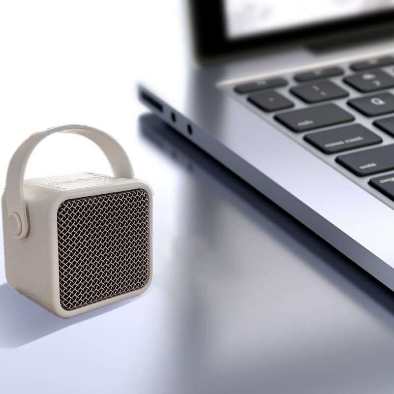 QUEQIMU Retro Bluetooth Speaker, Wireless Radio Vintage Speaker Indoor Outdoor Portable Small Bluetooth Speaker Support USB/TF Card/AUX Speaker 5