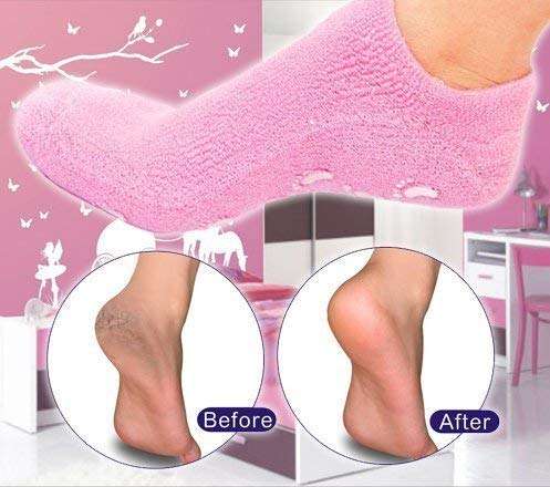 Kliznil Moisturizing Spa Gel Ultra-Soft Socks 1 Pair - Multi-Color 6
