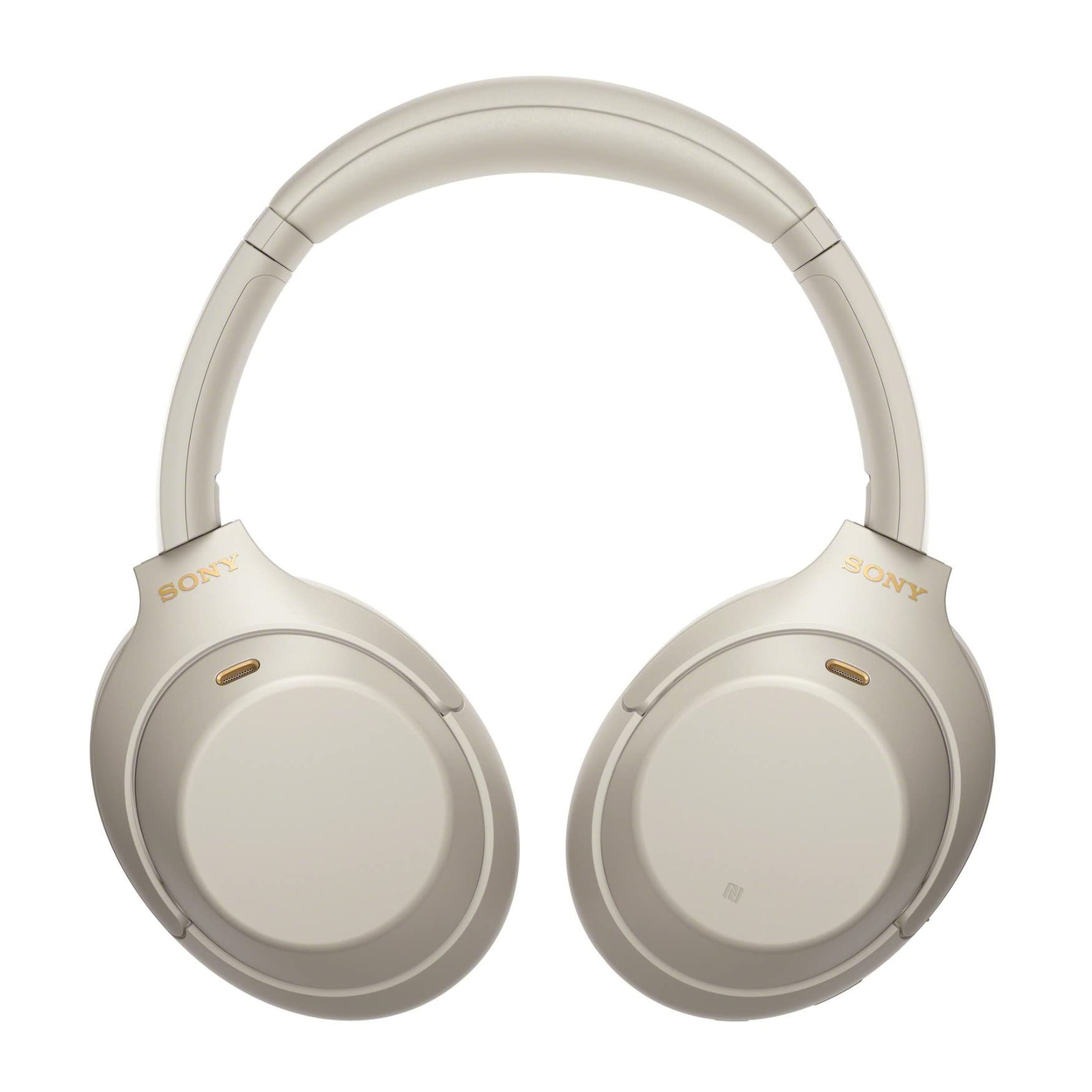 Sony WH-1000XM4 Wireless Noise Canceling Over-Ear Headphones (Silver) Bundle with Find My Bluetooth Locator Keychain Finder (2 Items) 5