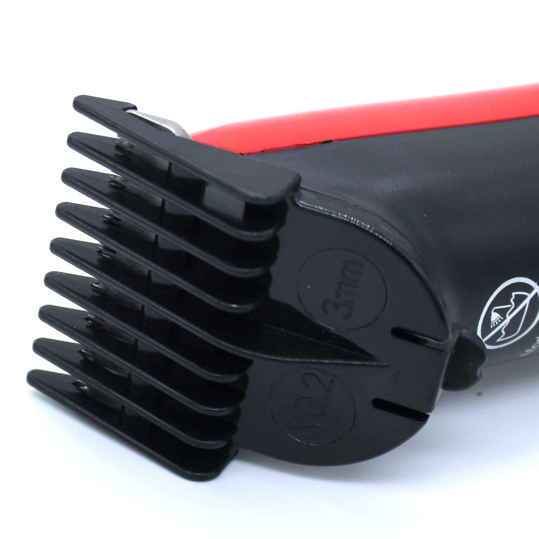 Corded Electric Waterproof Professional Barbar approved Hair Clipper Beard Mustache Trimmer Powerful 9W Shaver Cutter Cleaner Electric Razor for Men Multicolor (3 Year Warranty) 850 6