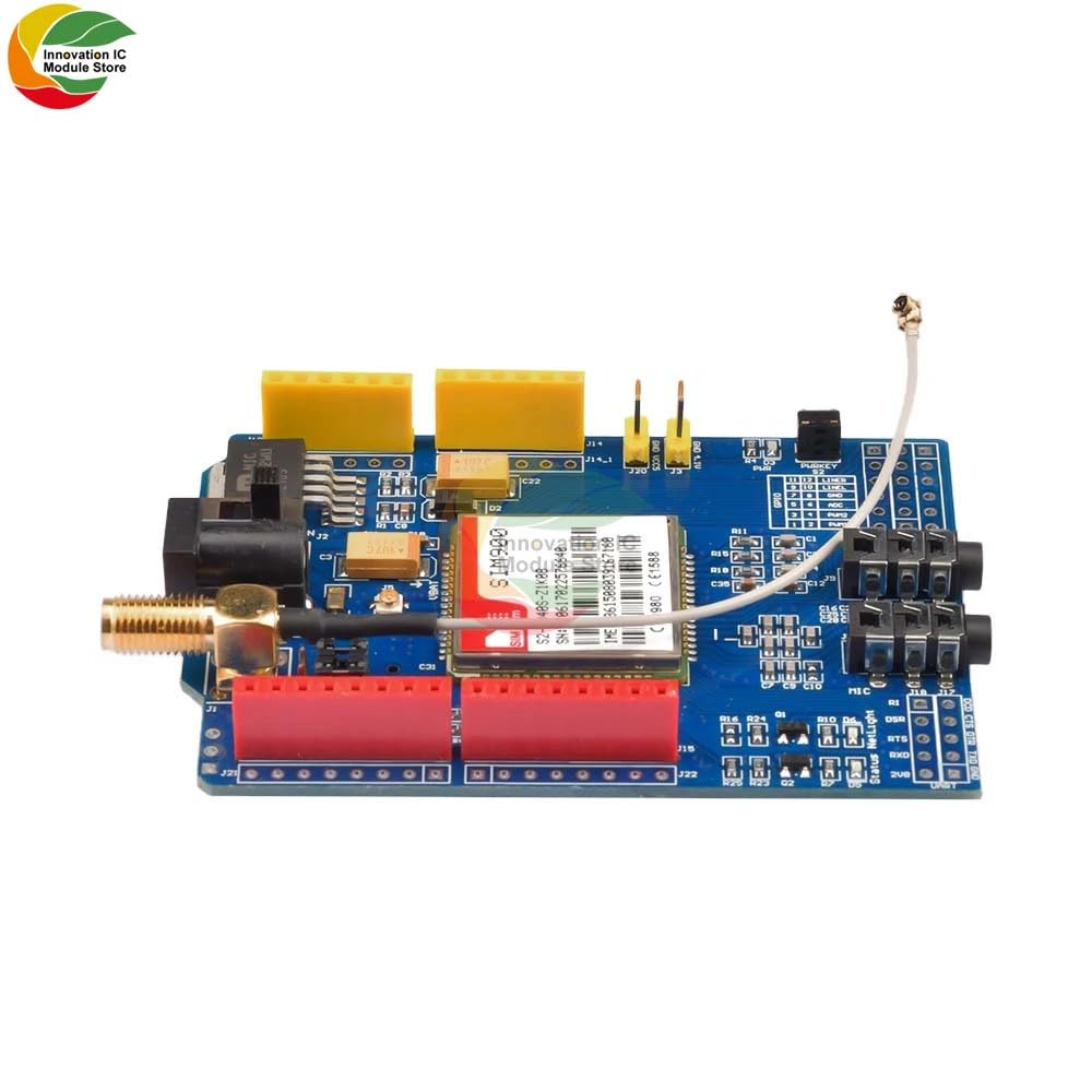 New 2024 Sim900 850/900/1800/1900Mhz Gprs GSM Module Development Board with Ipx Interface Antenna for Gpio Rtc Accessories 4