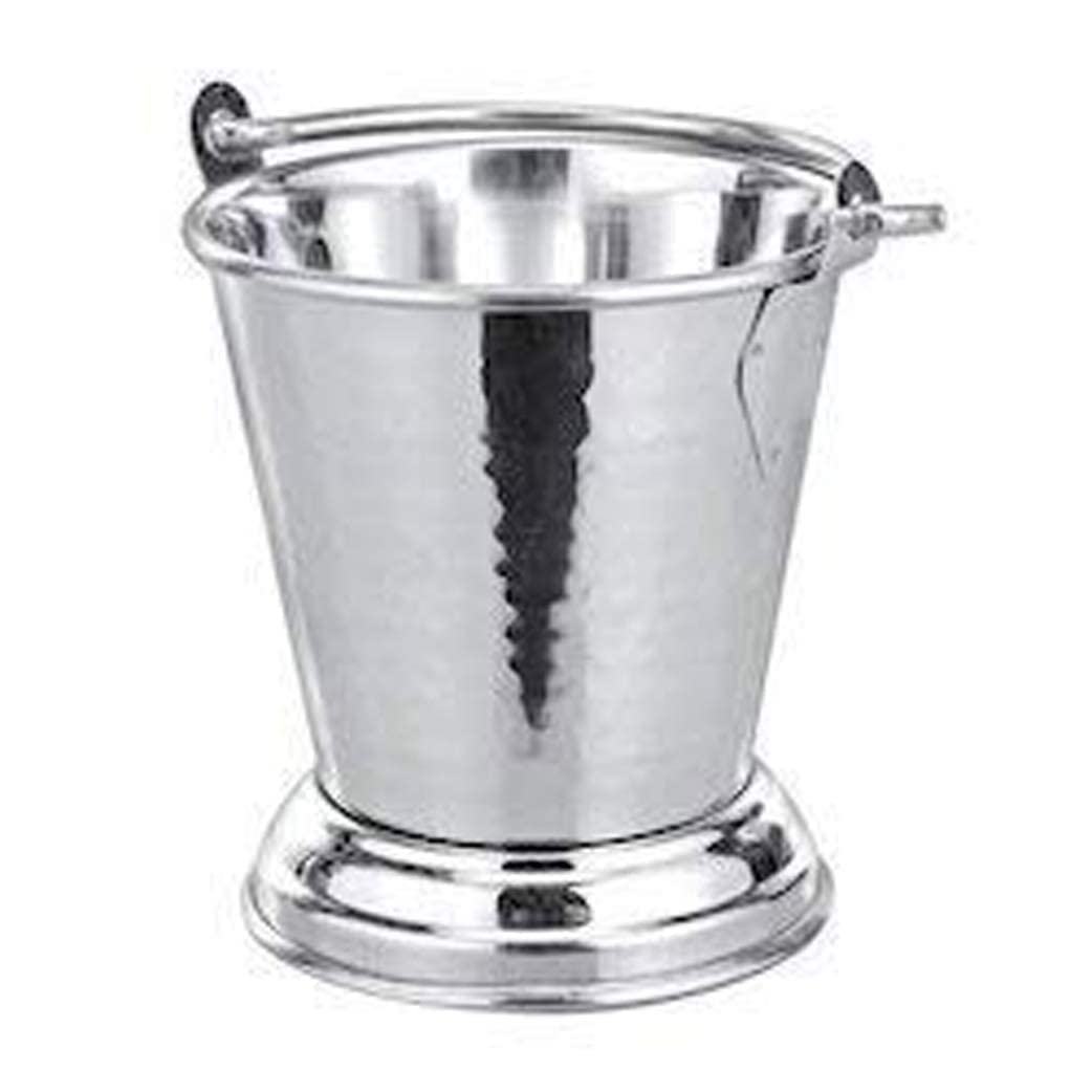 M Tech Home Purpose Stainless Steel Mini Sambar Bucket for Serving Liquid Items Like Daal, Rasamc etc., Sweet and Other Dishes BPA Free - 450 ML 3