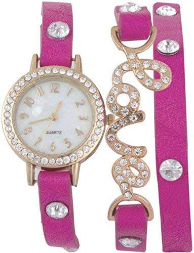 TrendyAge Love Analogue White Dial Women's Watch 3
