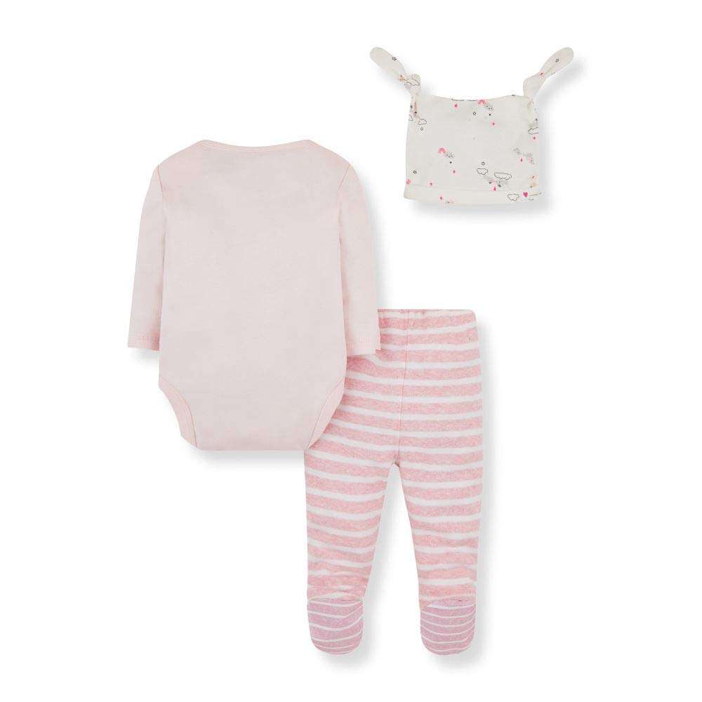 Mothercare Baby Girl's 100% Cotton TA612 (TA612-1_Pink_0-3M) 2