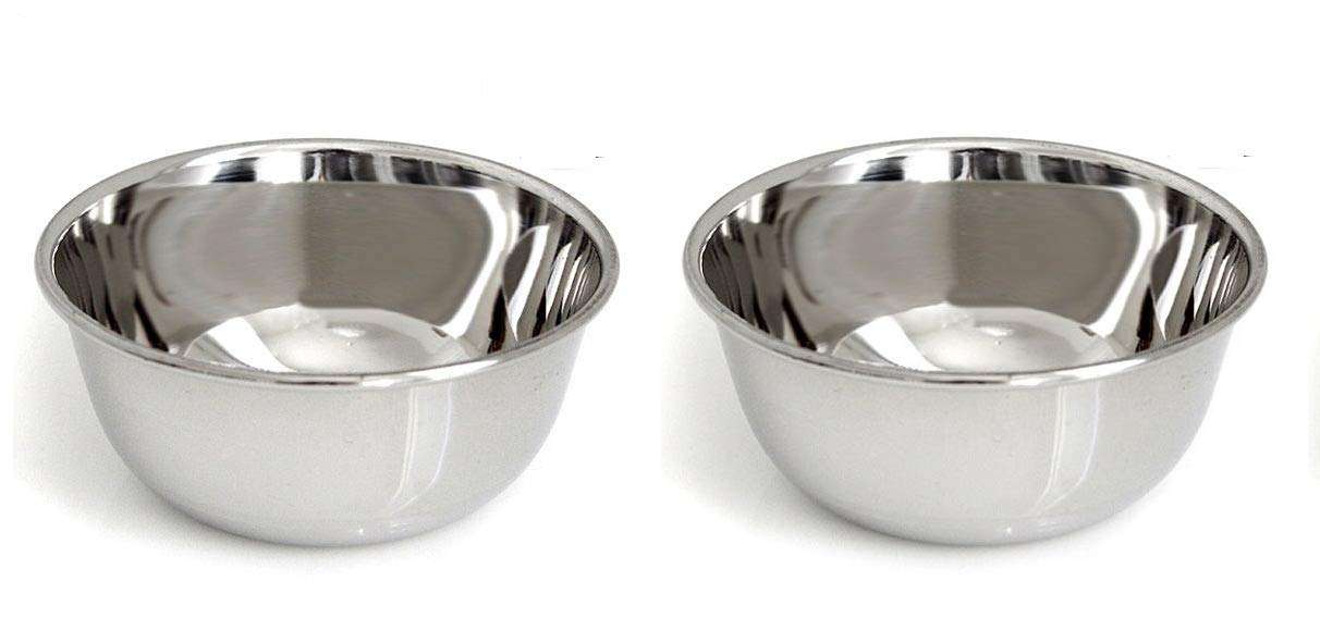 Bartan Star Stainless Steel,Round Puja Katori (Small Size) Set of 6 3