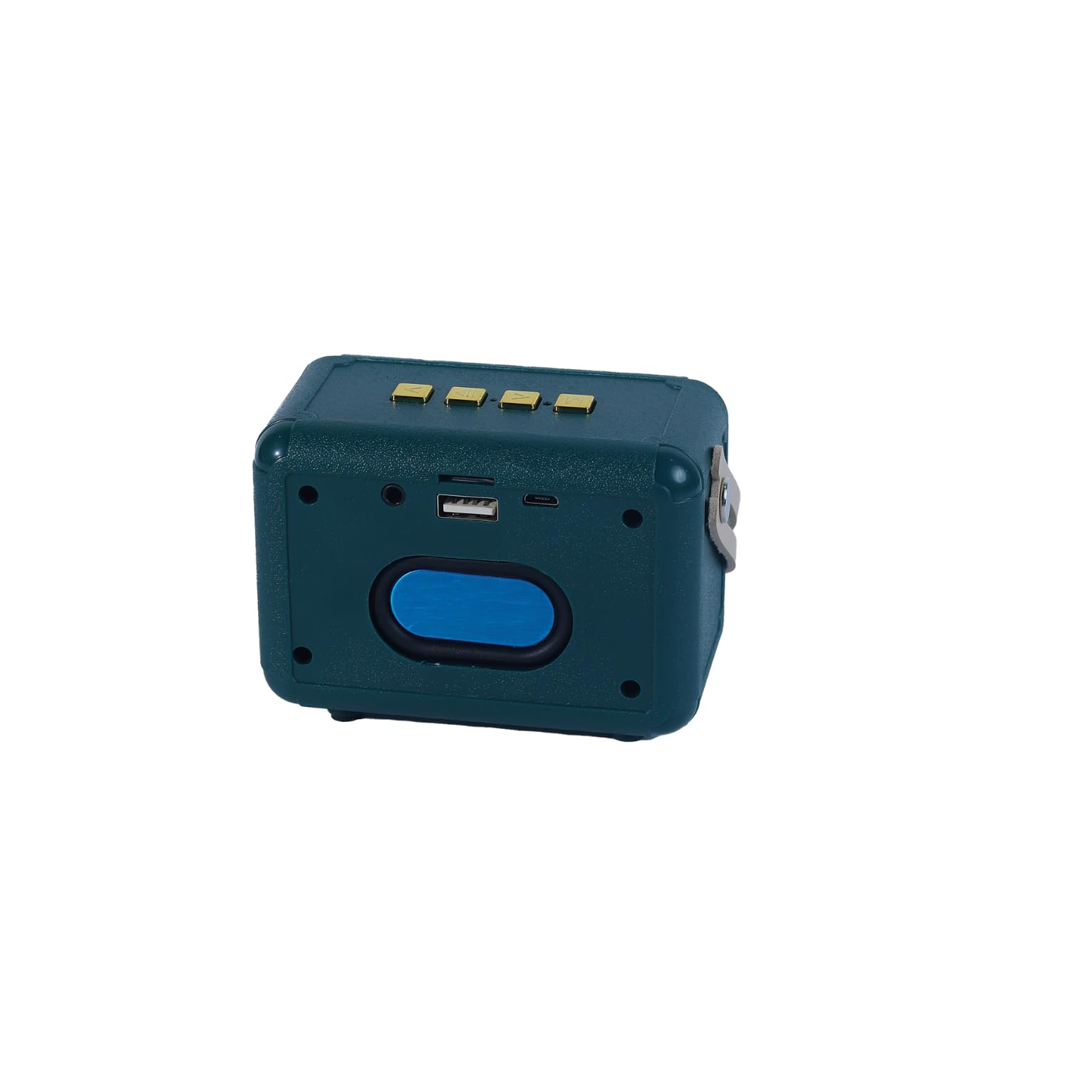 Vintage Radio Retro Bluetooth Speaker,Old Fashioned Classic Style,Enhanced Bass Retro Wireless Vintage Speaker with TF Card Slot,for Travel, Home, Beach, Kitchen - Teal 4