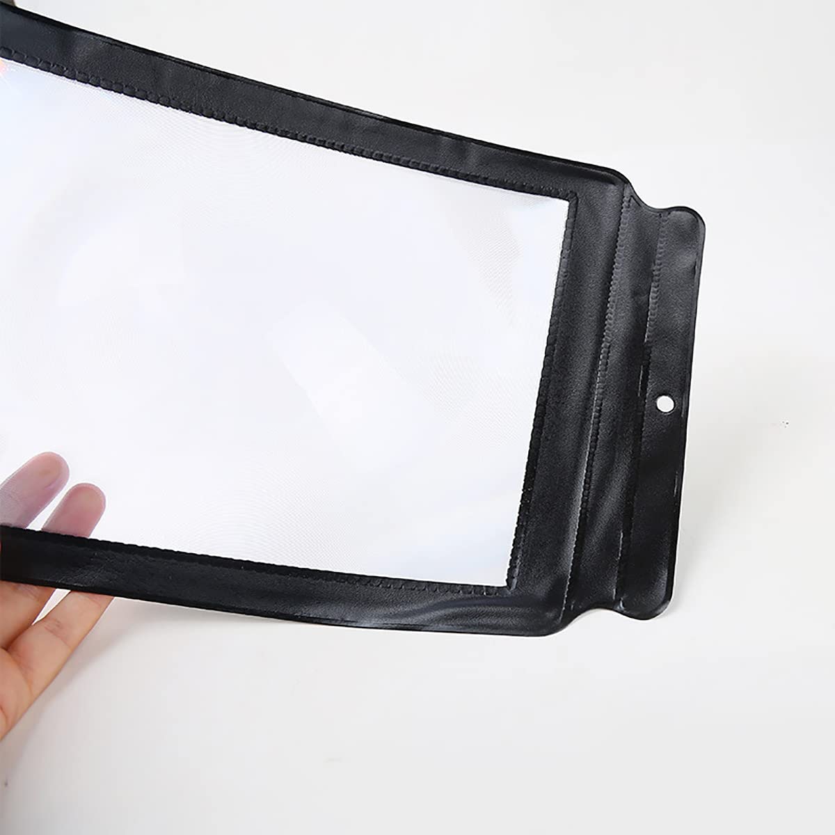 WJINNG Magnifier Full Page Reading Magnifier 3X Magnifying Power Large Sheet Magnifying Glass Reading Aid Lens Fresnel for Books Menus Newspapers Improve Elderly Poor Eyesight for The Elderly Gift 5