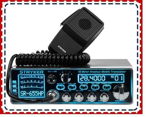 Stryker SR-655 10 Meter Amateur Radio, black 5