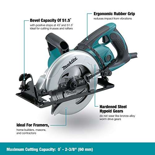 Makita 5477NB 7-1/4" Hypoid Saw 2