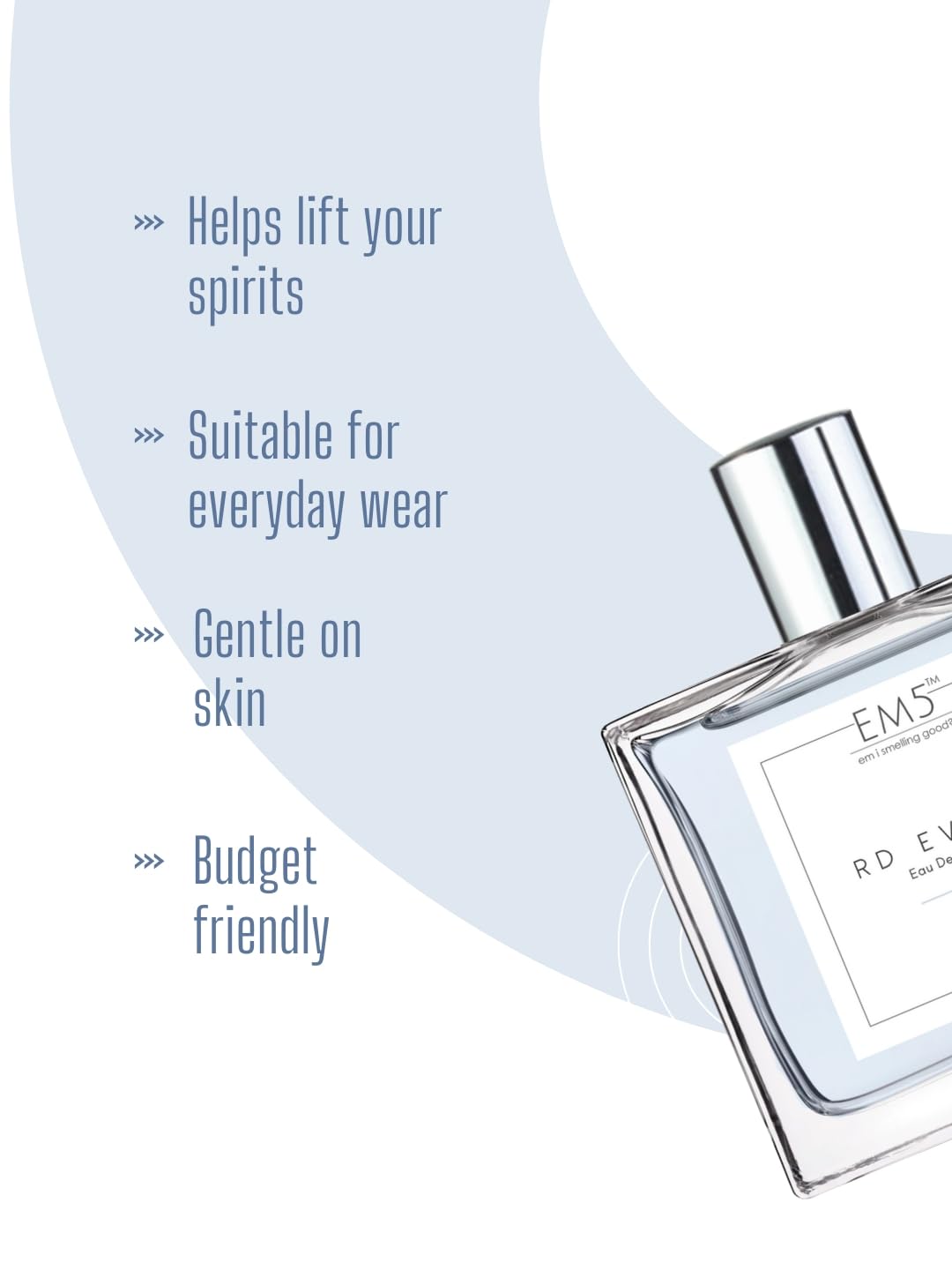 EM5™ Unisex Perfume | Rare Eau de Parfum (EDP) Spray for Men & Women | Strong and Long Lasting Fragrance | Woody Musky Powdery | Luxury Gift for Him/Her | 50 ml 4