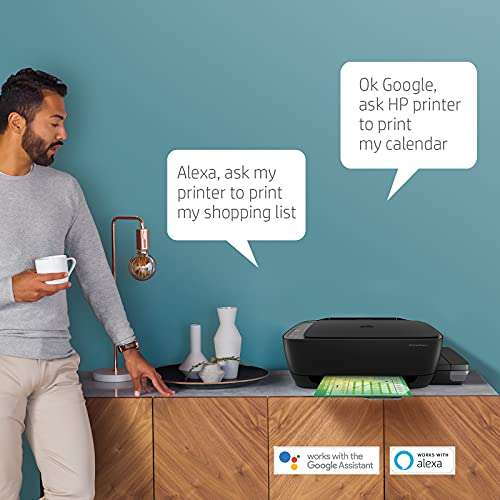 HP Ink Tank 410 WiFi Colour Printer, Scanner and Copier for Home/Office, High Capacity Tank (4000 Black and 8000 Colour), Borderless Print 2