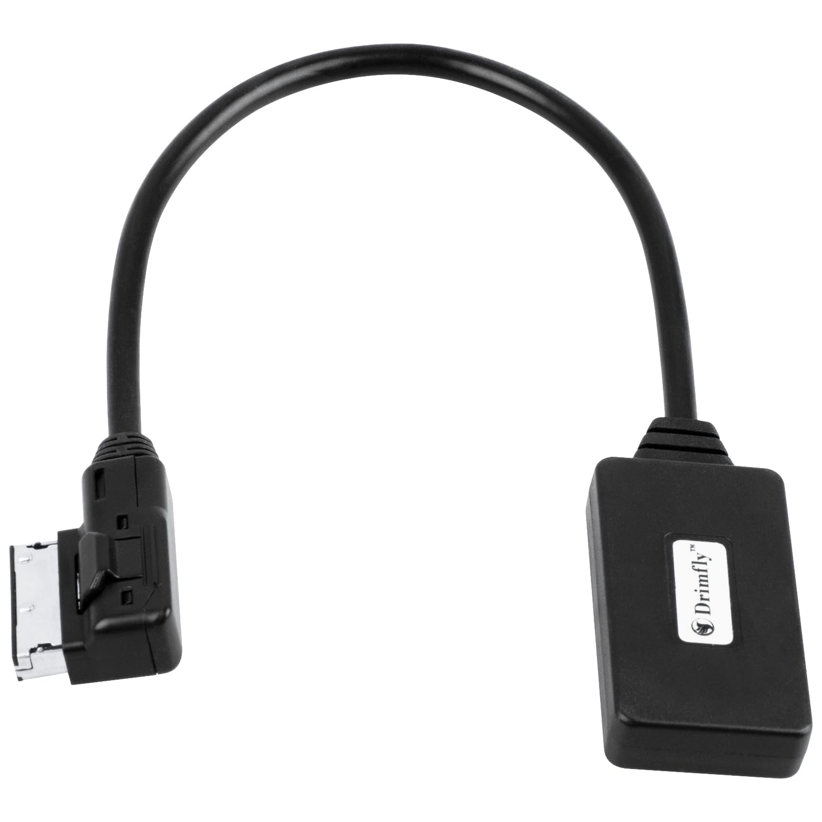 Bluetooth Car kit for Mercedes-Benz,Media Interface AUX Wireless Adator,Compatible with iPhone Android Smartphones,Works with Mercedes Equipped with MMI Rectangular Socket ONLY 1