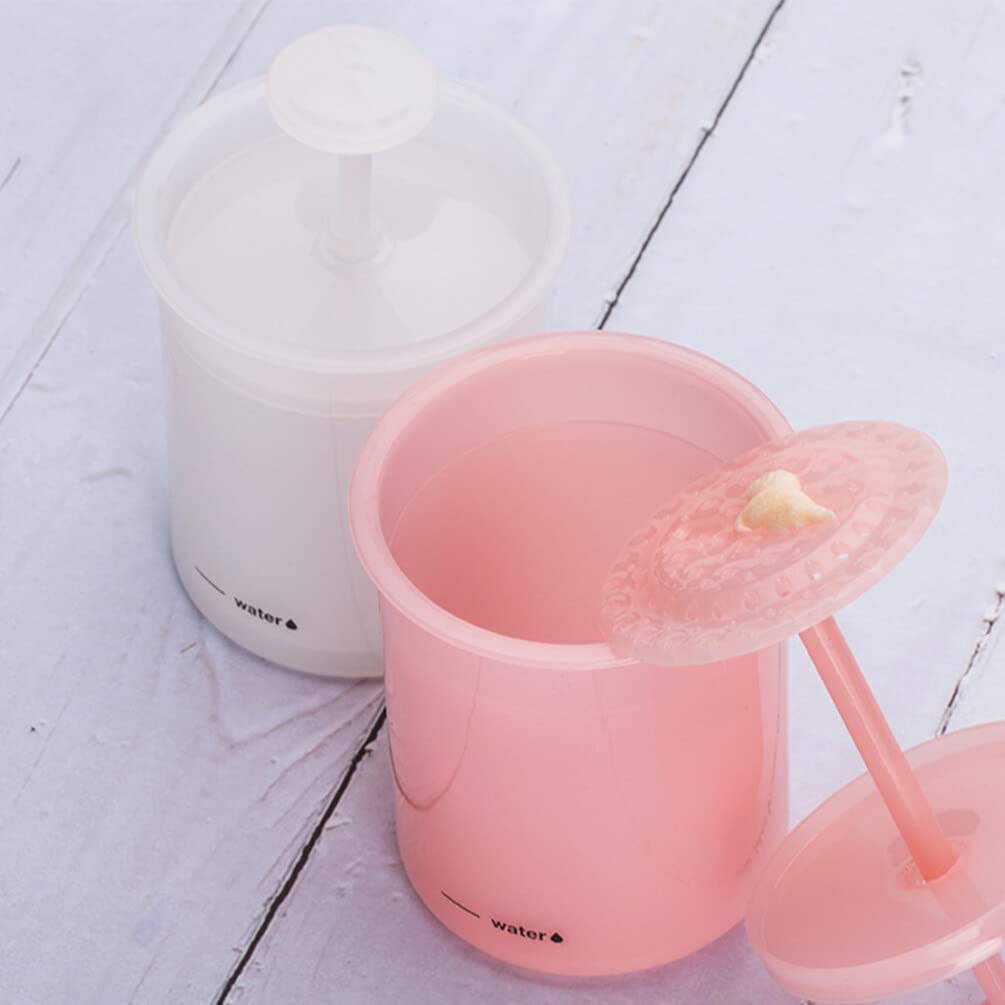 FRCOLOR 30pcs Face Wash Foam Maker Manual Facial Foam Cup Form Whip Maker Rich Cream Bubble Maker Skincare Tool for Travel Household 4