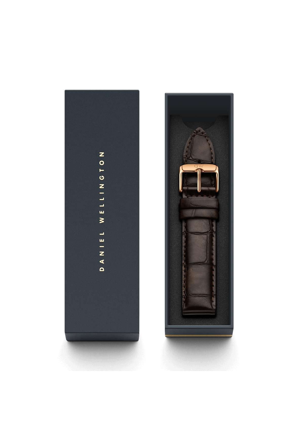 Daniel Wellington Leather Brown Watch Strap, 20 (Model: 0311DW) 3