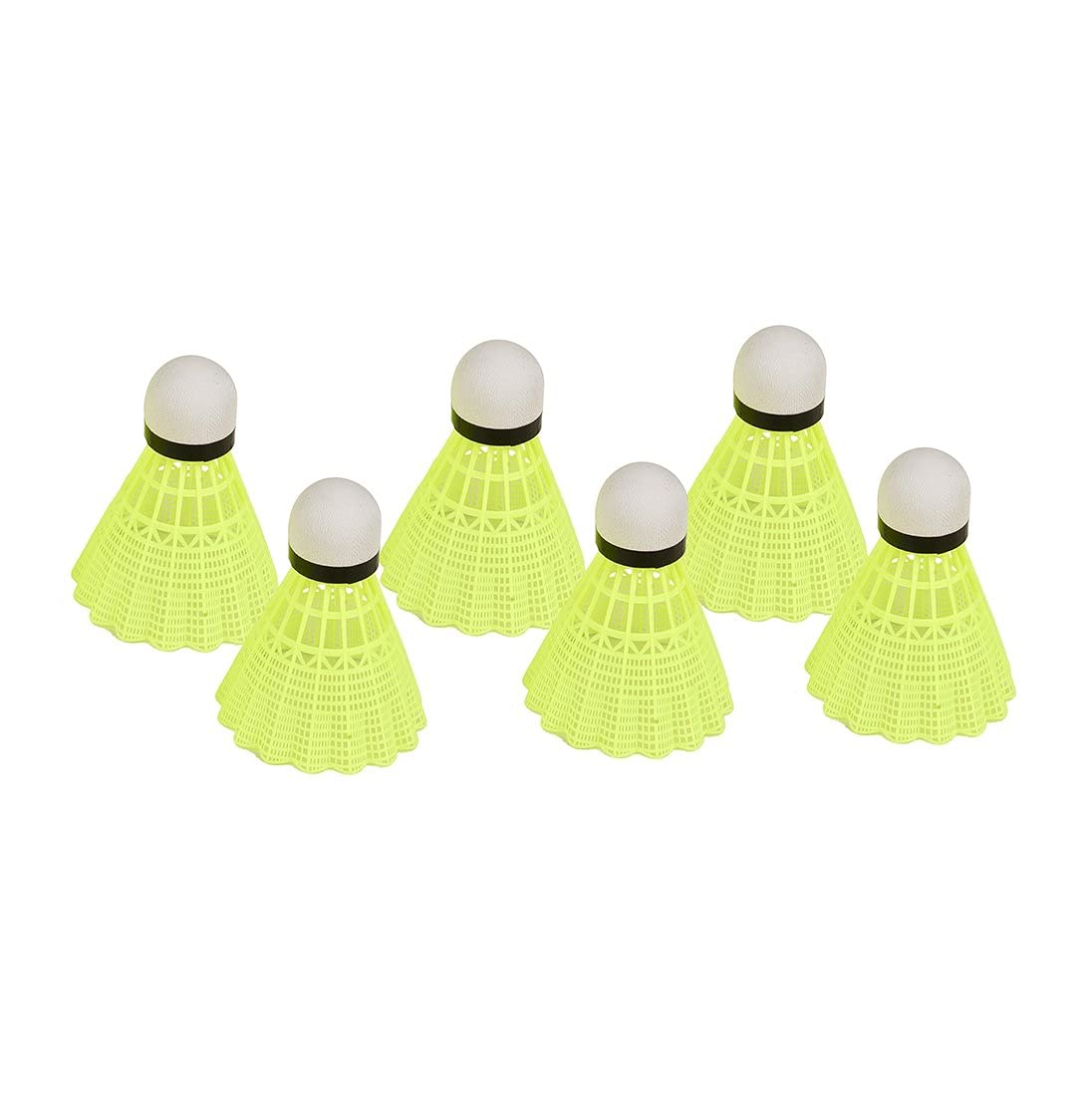 IRIS Badminton Medium Speed Nylon Shuttle Cock (2 Boxes, Pack of 6) 4