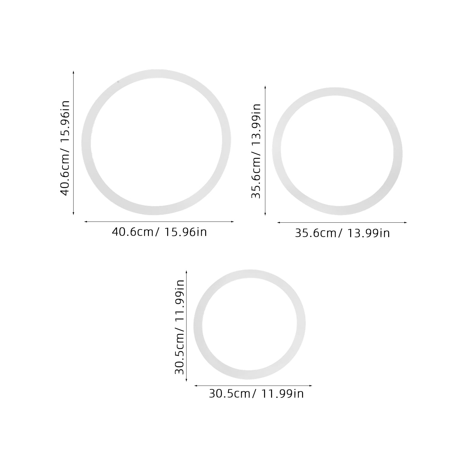 DOITOOL 4 Pcs Drum Dampeners Drum Mute Pads for 10/12/14/16 Inch Muffler Rings for Noise Control and Enhanced Sound 3