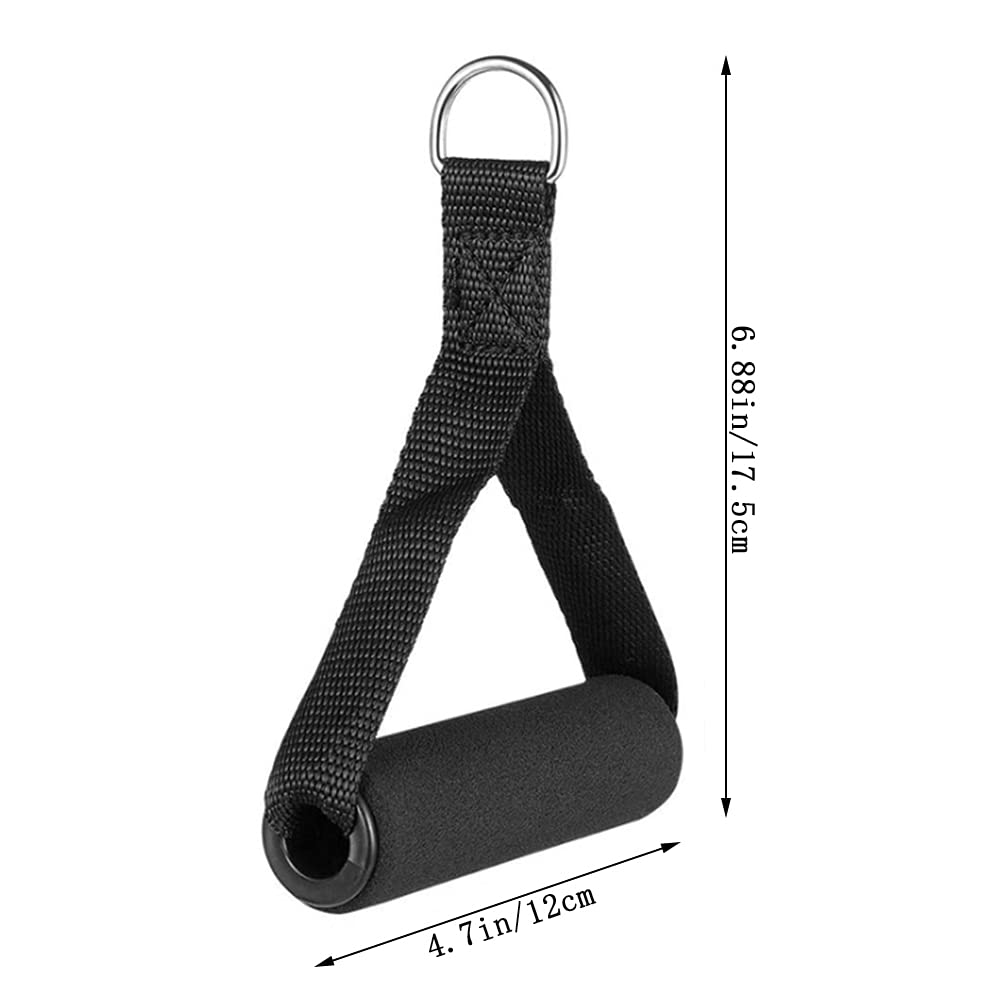 4PCS/1set Exercise Resistance Bands Handle Set, Workout Bands with Handles, Home Workouts Resistance Bands Handle Set for Men, Women, Indoor, Outdoor 2