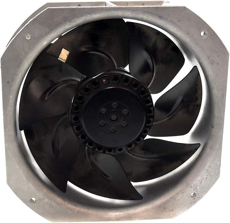 AJSWISH W2E200-HK38-01 230V 0.29/0.35A 64/80W 225×225×80mm Cooling Fan for W2E200-HK38-01 Fan 5