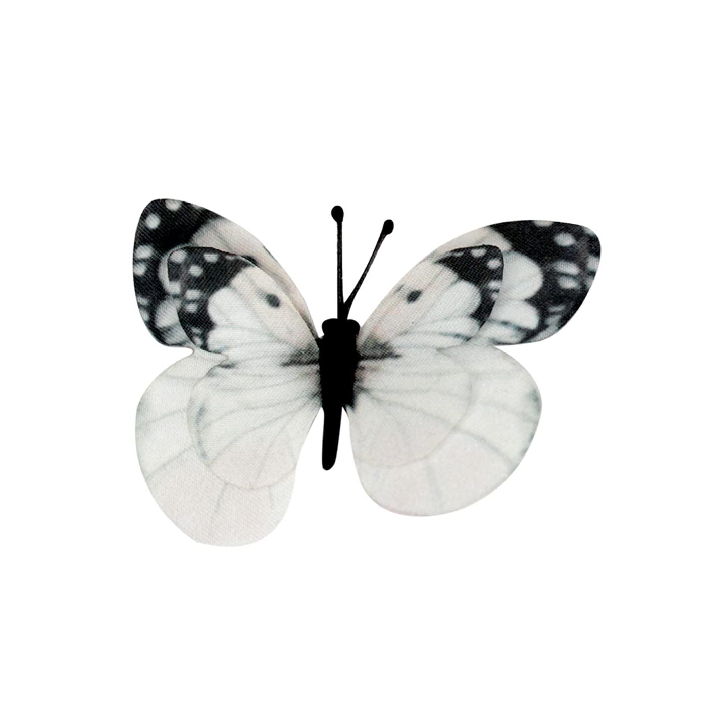 Glan 2 Pieces Butterfly Hair Claw Clips Butterfly Snap Hair Clips for Baby/Teens And Women Hair Styling Accessories (Multicolor) (M1) 6