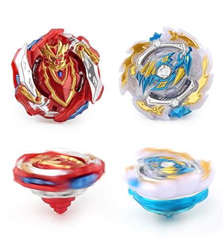 Bey Battle Burst Evolution Attack Gyro Metal Fusion Battling Tops with 4D Launcher Battle Set 2 in 1 3