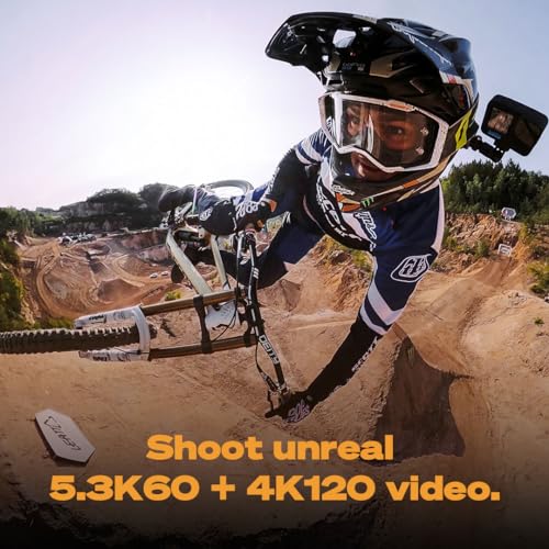 GoPro HERO10 Black - Waterproof Action Camera with Front LCD and Touch Rear Screens, 5.3K60 Ultra HD Video, Optical 1X and Digital 4X 23MP Photos (1 Year INTL Warranty + 1 Year in Warranty) 2
