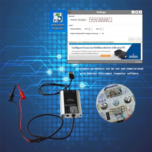 A.Dinsenen Integrative USB Hart Modem USB to Hart Protocol Modem Hart Transmitter HART Convertor（Suitable for All Devices Which Support Hart Protocol） 6
