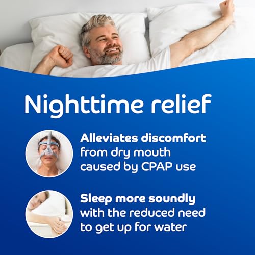 Oracoat XyliMelts for Dry Mouth Night Time or Day - Moisturizing Dry Mouth Adhering Discs, Sugar Free with Xylitol, 40 Count, Mild Mint Flavor, 8-Hour Relief 6