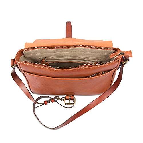 Rohit Bal Unisex Leather Saddle Bag 6