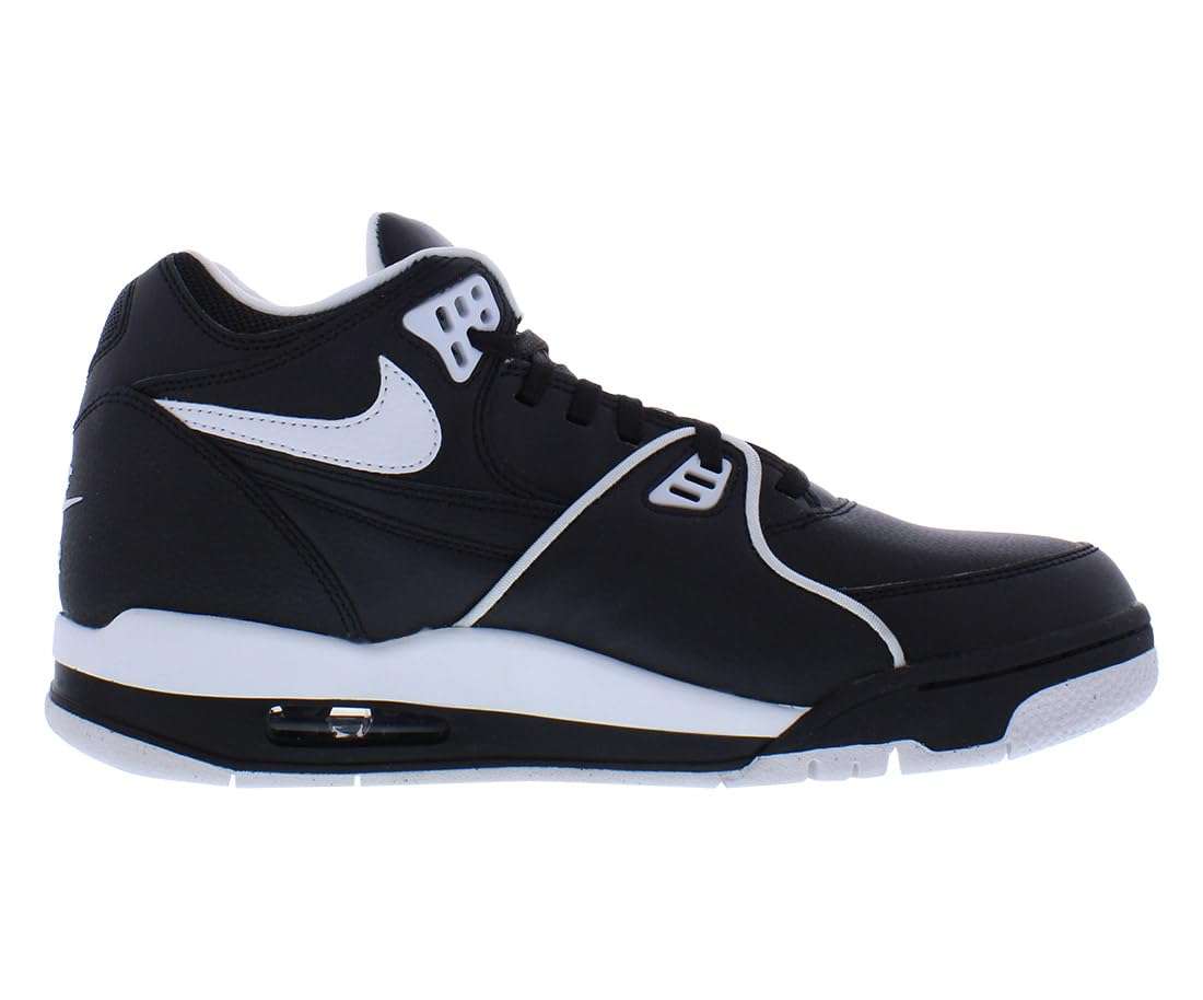 NIKE Men's Sneaker, Black White, 9 3