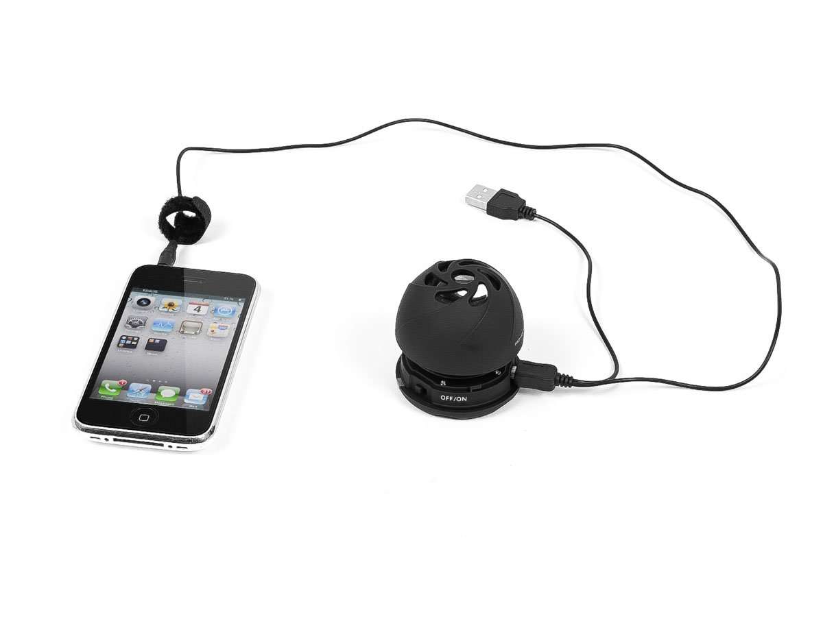 Monoprice 108593 Mini Rechargeable Portable Speaker for Cellphones - Retail Packaging 6