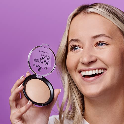 essence | Pure NUDE Highlighter, 10 Be My Highlight | Natural and Subtle Glow | Vegan & Cruelty Free | - Beige 3