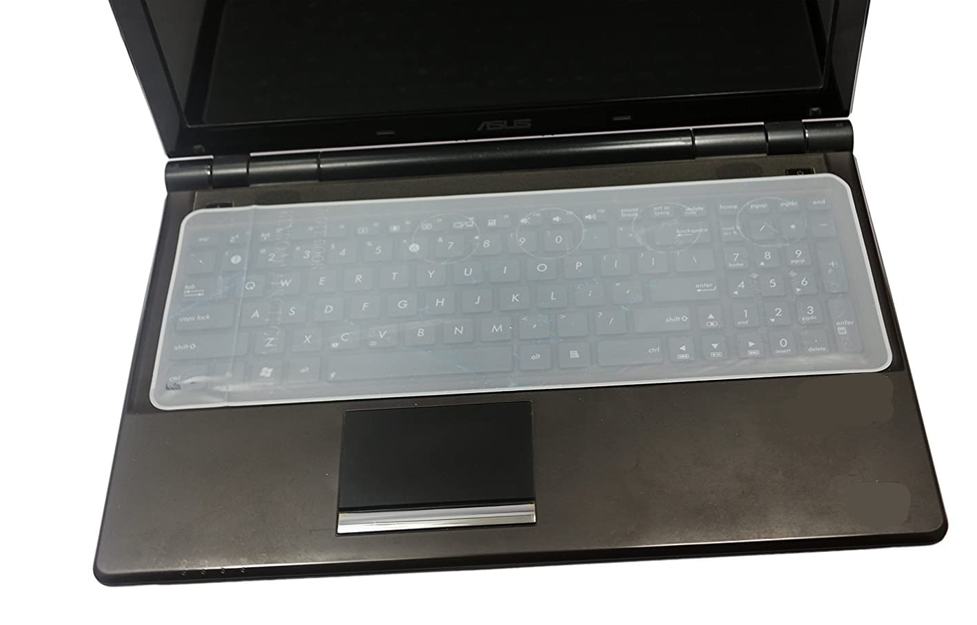GARDIA Clear Keyboard Silicon Protector Ultra Thin Cover Clear Keyboard Silicon Protector Ultra Thin Cover for Dell Inspiron 15 5593 (C560517WIN9) Laptop (15.6 Inch) Keyboard Skin (Pack of 1) 1