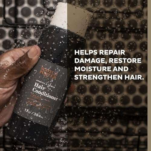 Scotch Porter Nourish & Repair Hair Conditioner for Men | Strengthens, Softens & Prevents Frizz | Free of Parabens, Sulfates & Silicones | Vegan | 13oz Bottle 4