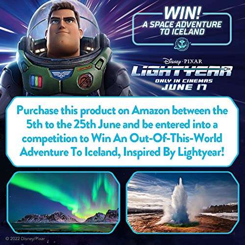 Mattel Disney and Pixar Lightyear Laser Blade DX Costume Toy, Movie-Inspired Plastic Machete with Electronic Lights & Sounds, Kids Gift Ages 4 Years & Older 3