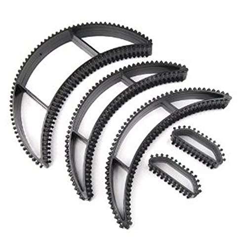 Iyaan Puff Maker Bumpits for Hair with Flower Pin 2 pcs Combo Pack of 1 4