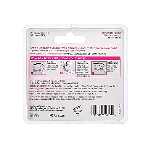 Kiss Strip Lash Adhesive Clear (5 Pack) 3