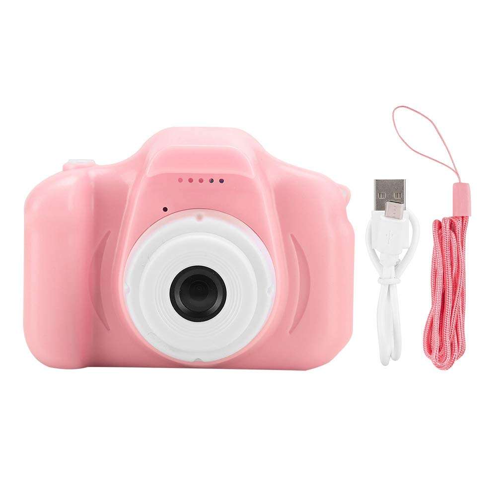 Kids Camcorder Portable Mini Children Kid Digital Video Camera Toy with 2.0In Tft Color Snpink () 3