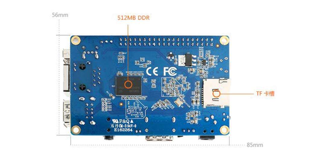 Taidacent Orange Pi PC Plus H3 A7 Quad Core Arm Development Board Programming Microcontroller Open Source Maker 5