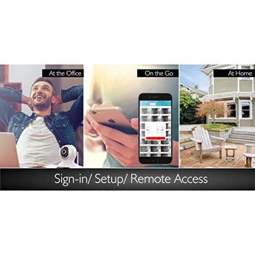 SereneLife Reliable Wireless Camcorder Bundle, White (AZIPCAMHD62) 4