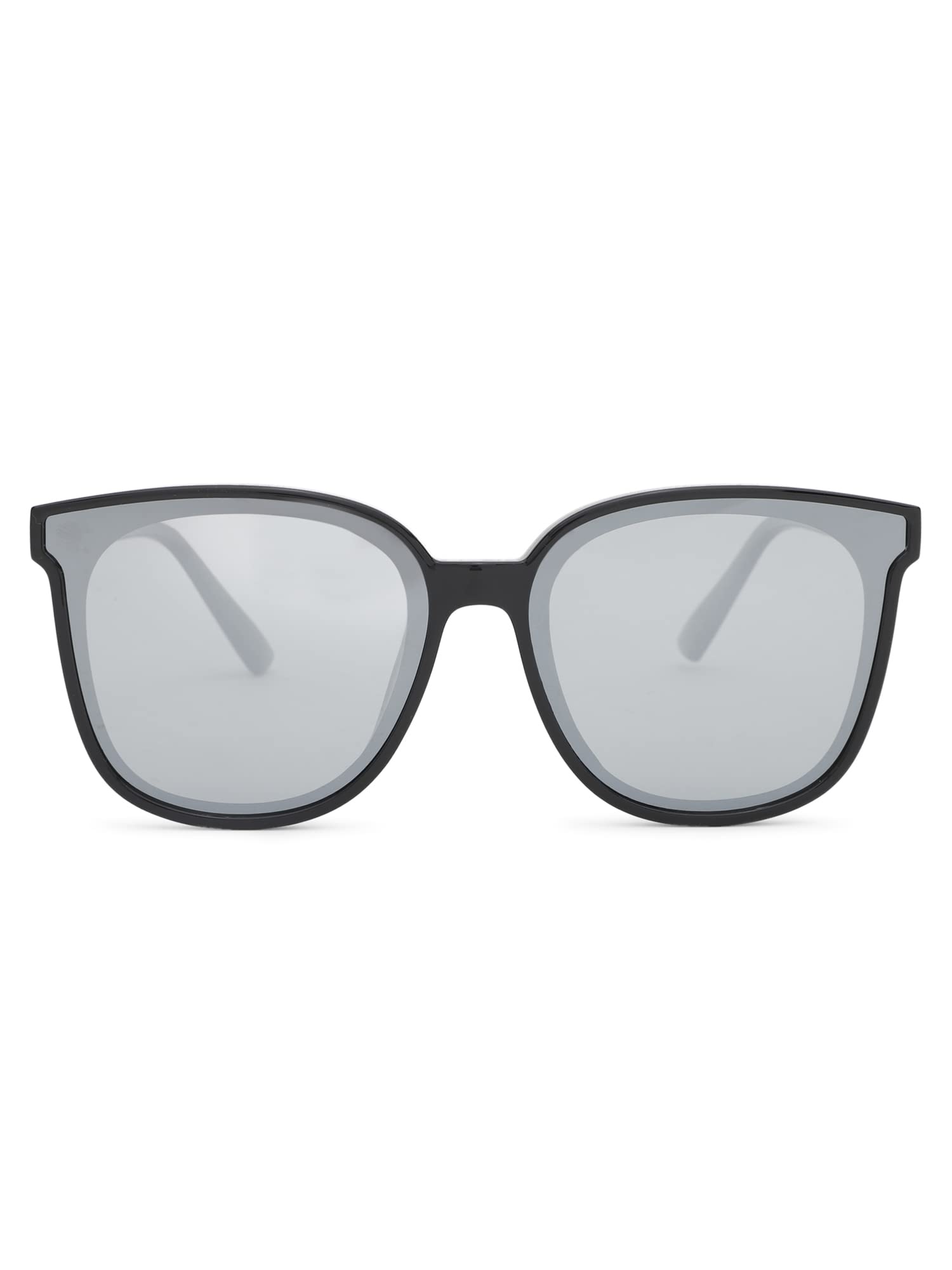 Intellilens Cat Eye Sunglasses For Women|UV Protected Goggles for Women (Black & Grey) (64-22-148) 6