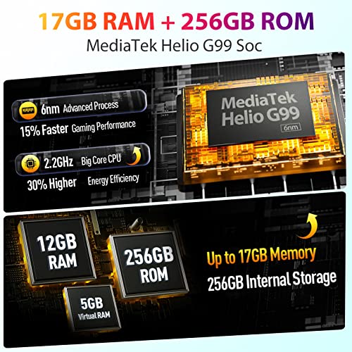 Ulefone Power Armor 19 Rugged Smartphone, 17GB+256GB, 9600mAh, 108MP Main Camera, Multi-Use Temperature Measurement, MTK Helio G99, 6.58” FHD+, QI 15W Wireless Charging, 66W Fast Charge, GPS 5