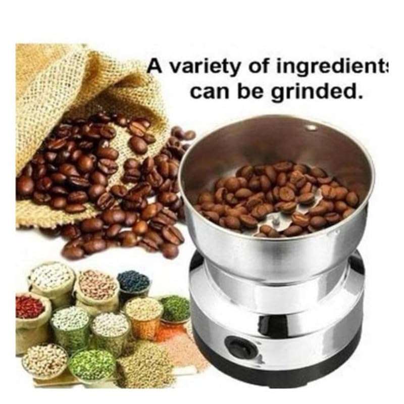 Riona store Stainless Steel Nima Grinder,Spice Coffee Grinder, Dry Masala Grinder, Masala Mixer Grinder Mini, Mini Masala Grinder, Mini Mixer Grinder, Spice Grinder Mini 3
