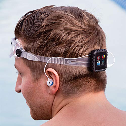 Swimbuds Made for Swimmers 100% Waterproof Sport Premium Headphones | Short Cord + Low Drag Design | 11 Unique Eartips for Watertight Fit 5