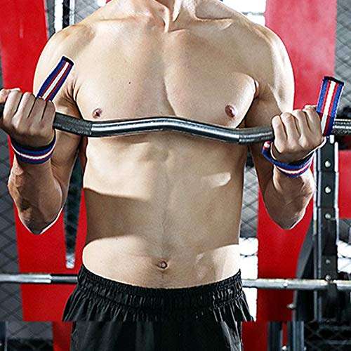 serveuttam Leosportz Thickening Anti-Slip Protective Gear Horizontal Bar Dumbbell Fitness Sports Gym Weight Lifting Belt Straps - 1 Pair 6