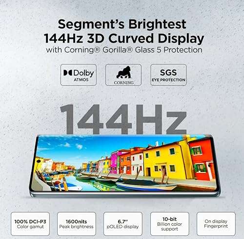 Motorola Edge 50 Fusion 5G (Forest Blue, 12GB RAM, 256GB Storage) 3