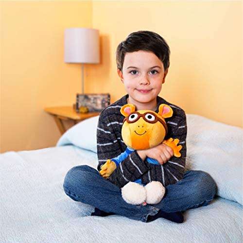 Plush Arthur The Aardvark Doll from PBS Show Arthur - Cute, Soft, Stuffed Plush Toy for Kids - 15 Inches (Nighttime Arthur) 4
