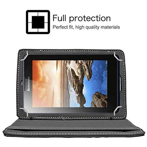 Hello Zone with Free Sim Adapter Kit iBall Slide 2G 7227 360� Rotating 7� Inch Flip Case Cover Book Cover -White 4